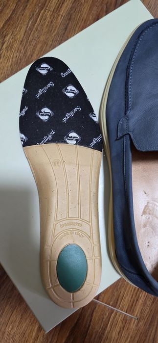 Мужские лоферы от эксклюзивного бренда "Santoni" made in Italy