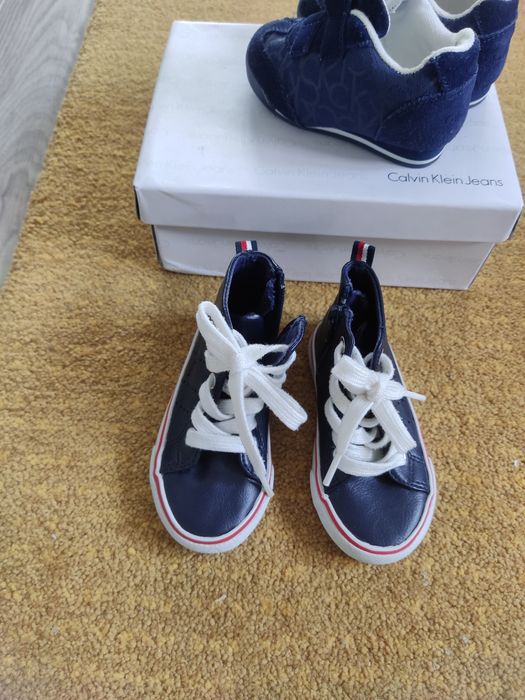 Ghete piele pantofi copil Tommy Hilfiger 21 22