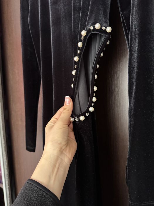 Rochie din catifea fina