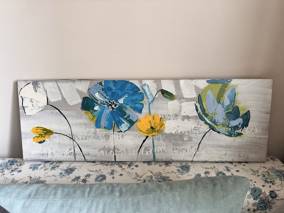 Ръчно рисувана картина за стена, маслени бои