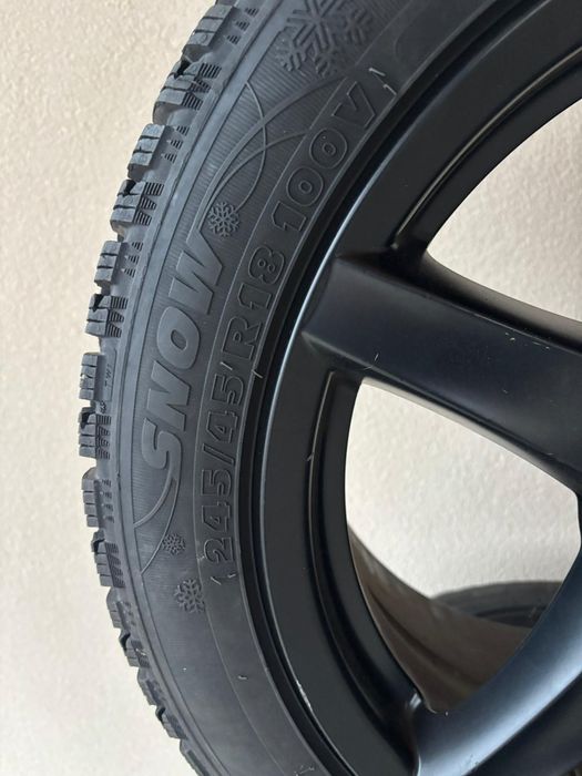Jante aliaj 5x112 cauciucuri iarnă 245/45/18