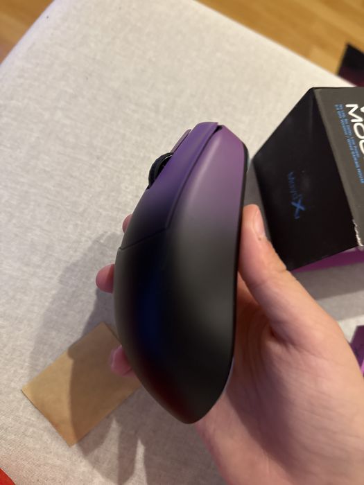 Lamzu Maya x Purple wireless mouse