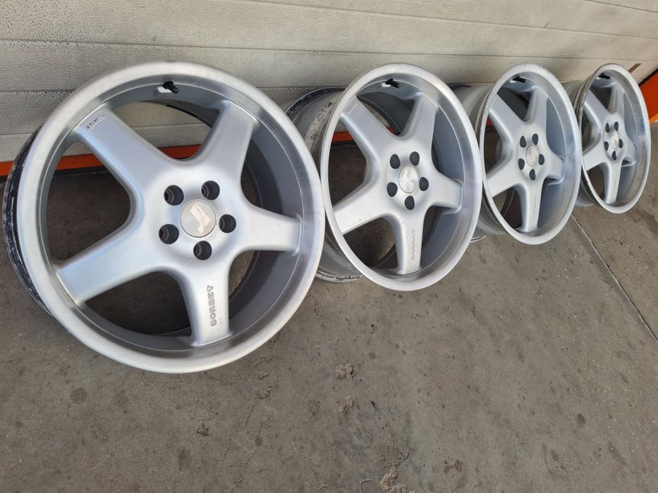 Джанти BORBET за VW AUDI SEAT SKODA Toyota Subaru R17 5x100 ET35 8J
