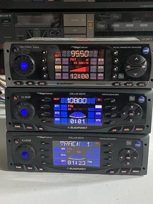 Cd Player auto MD Blaupunkt Minidisc Texas DJ/Dallas Md 70-BT USB