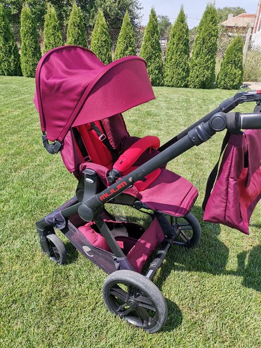 Детска комбинирана количка Jane  Muum 3в1+кошче за кола