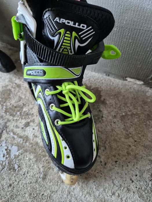 Детски ролери 35-38 номер, светещи колела