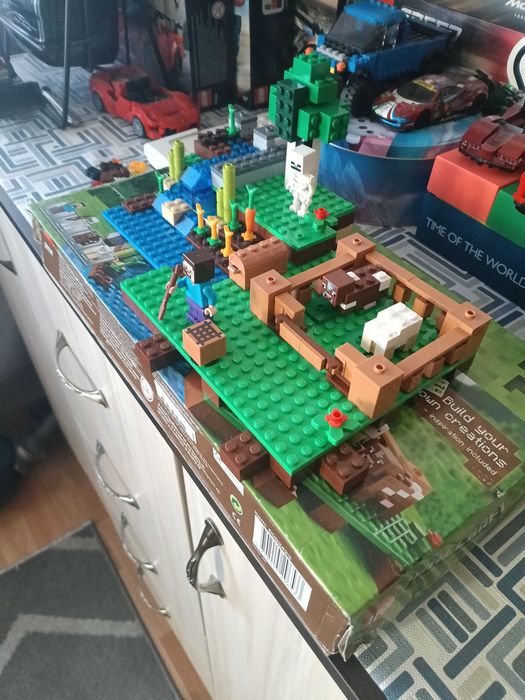 Лего minecraft 21114