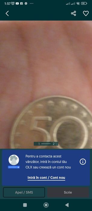 Moneda veche 2 bucati
