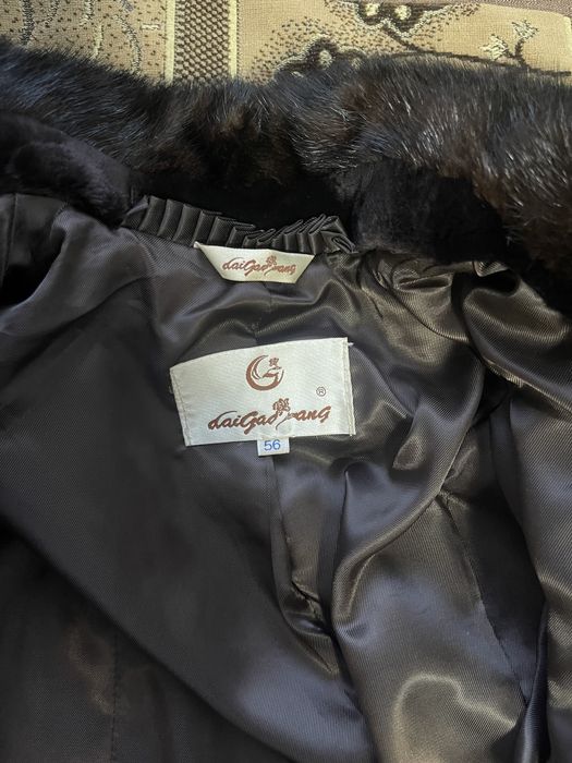 Шуба мутоновая б/у