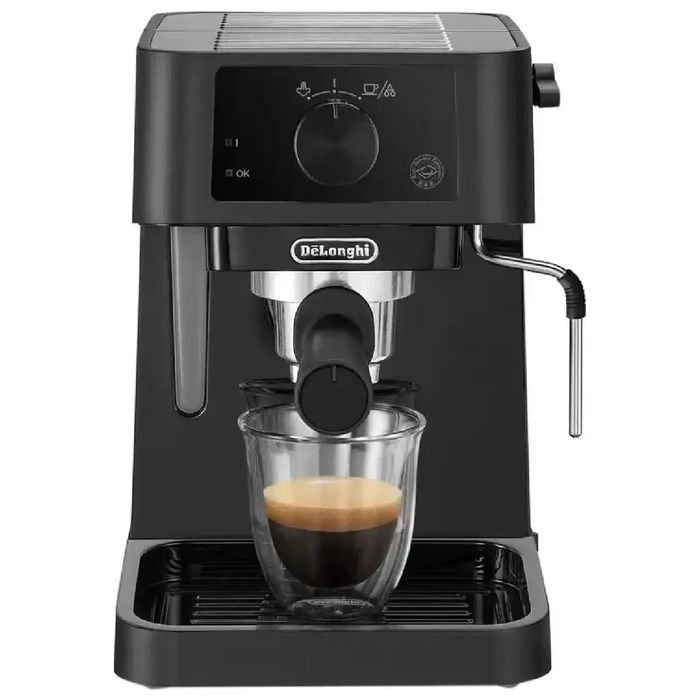 DeLonghi EC 235.BK рожковая кофемашина в отличном состоянии
