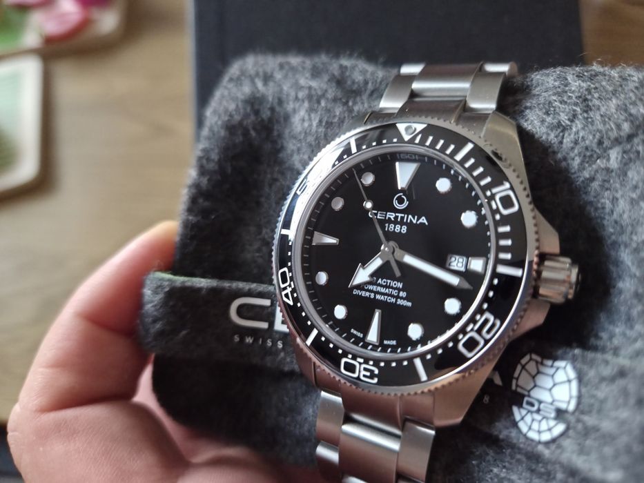 Certina DS Action 43mm в гаранция