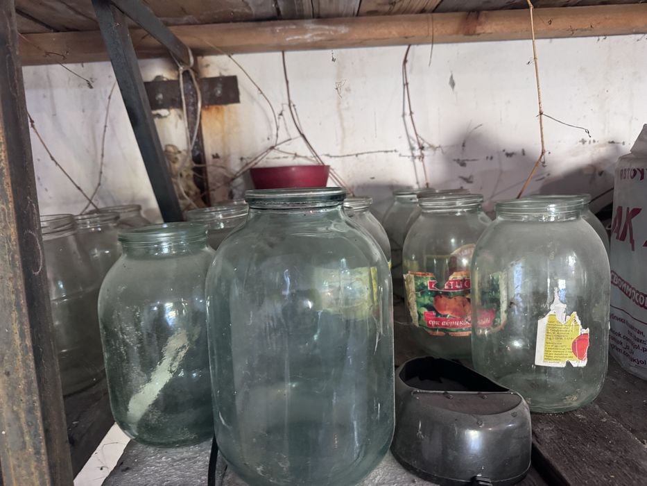 Продам стеклянные банки