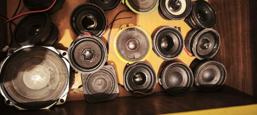 Динамики разные рабочие