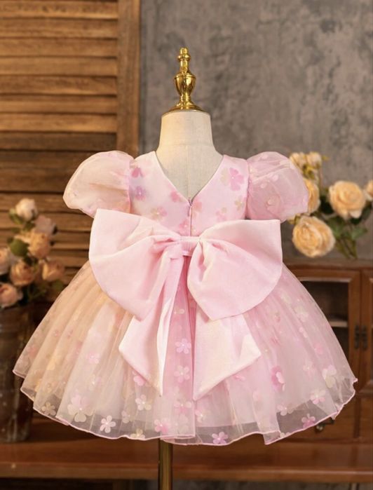 Официална рокля за момиче 9-12 месеца