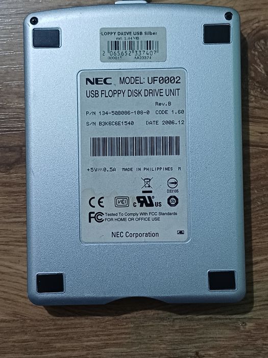 Unitate FLOPPY extern port  USB, perfect functionala