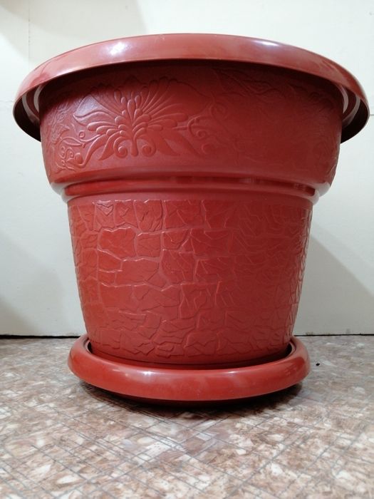 Горшок для растений, с поддоном