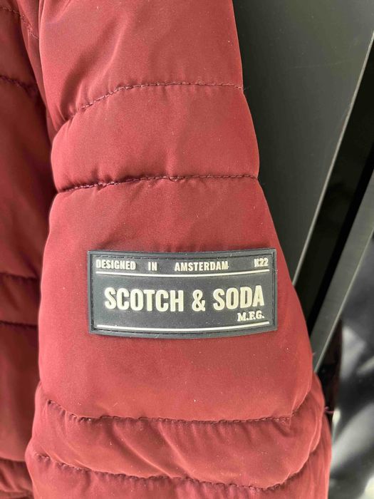 Яке Scotch&Soda бордо зимно M