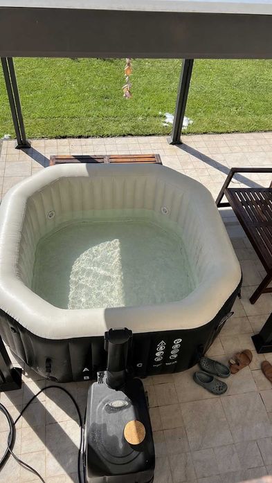 Надуваемо джакузи Intex PureSpa Jet & Bubble Deluxe