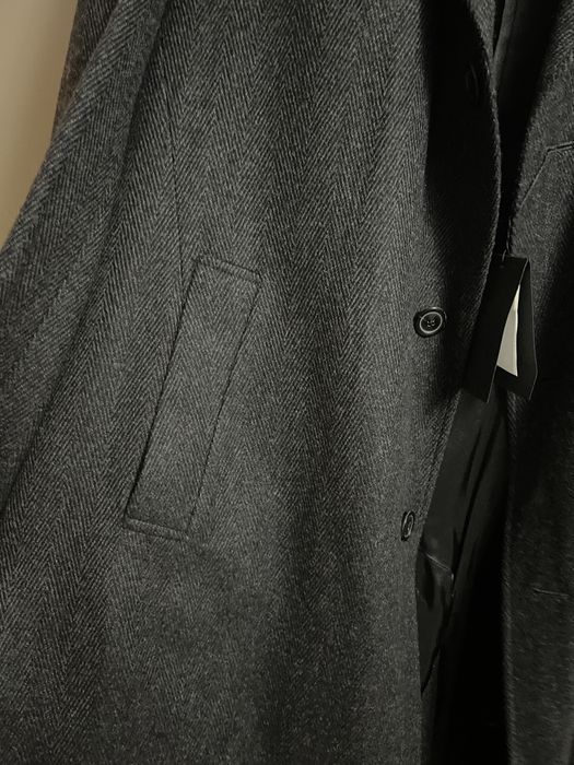 palton gri Massimo Dutti