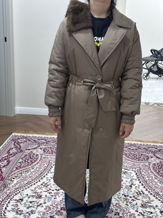 Куртка с норковым воротником