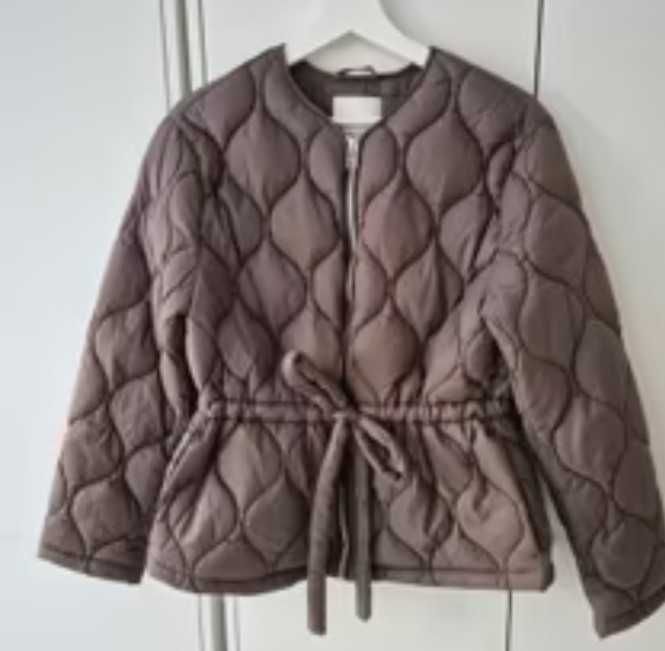 Дамско яке H&M нова колекция,модерен цвят и дизайн ,термопух