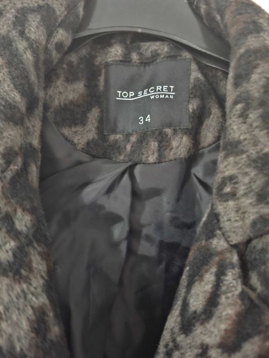 Palton animal print S