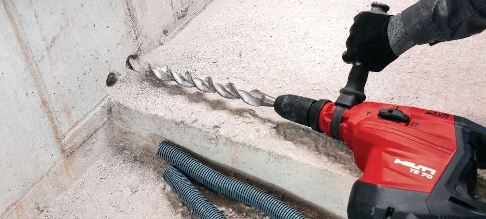 Burghiu rotopercutor Hilti TE-YX in sistem metric, 400 mm -A-