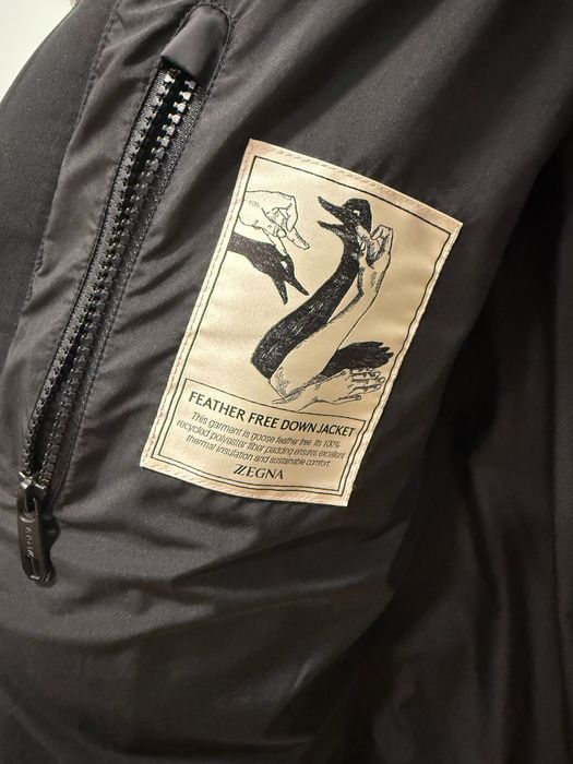 Мъжко яке Zegna с гъши пух