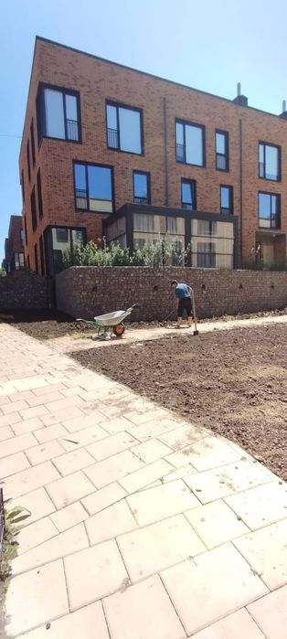 газон вспашка огорода автополив