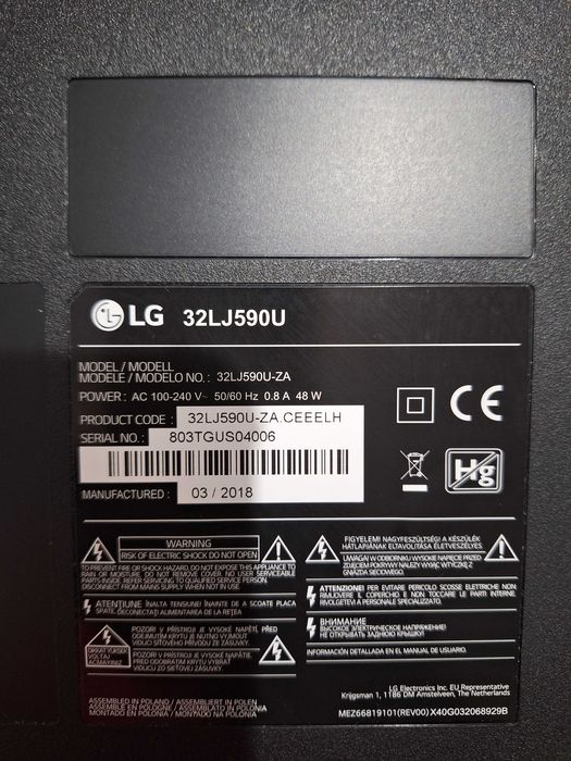 Televizor LG smart 80 cm