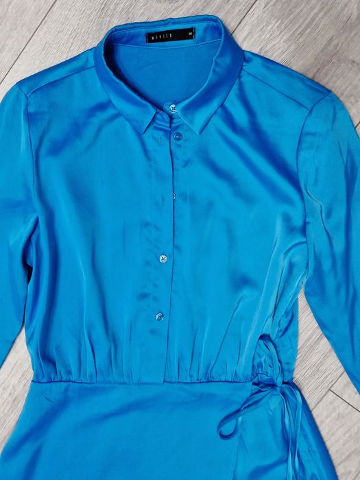 Rochie noua material satinat