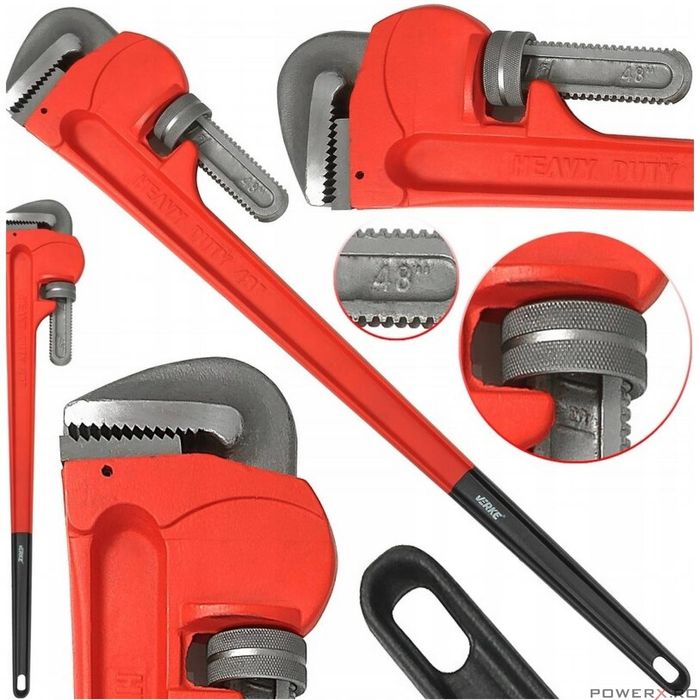 Cheie reglabila pentru tevi, 48" 1200 mm Stillson, Verke