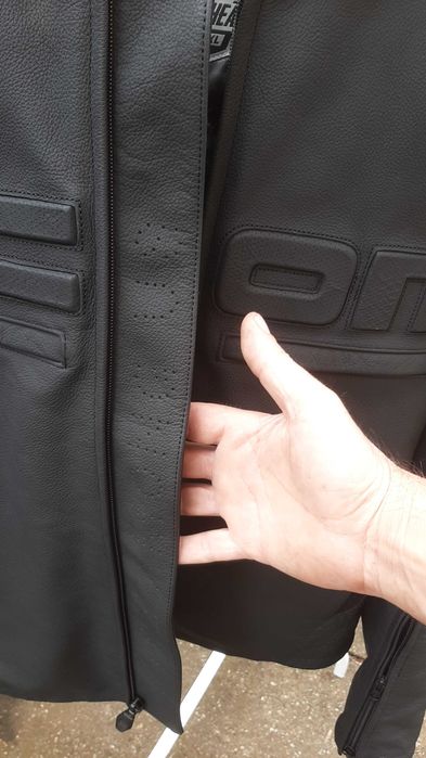 Geacă moto, din piele, marimea 2XL, ICON Motorhead 2