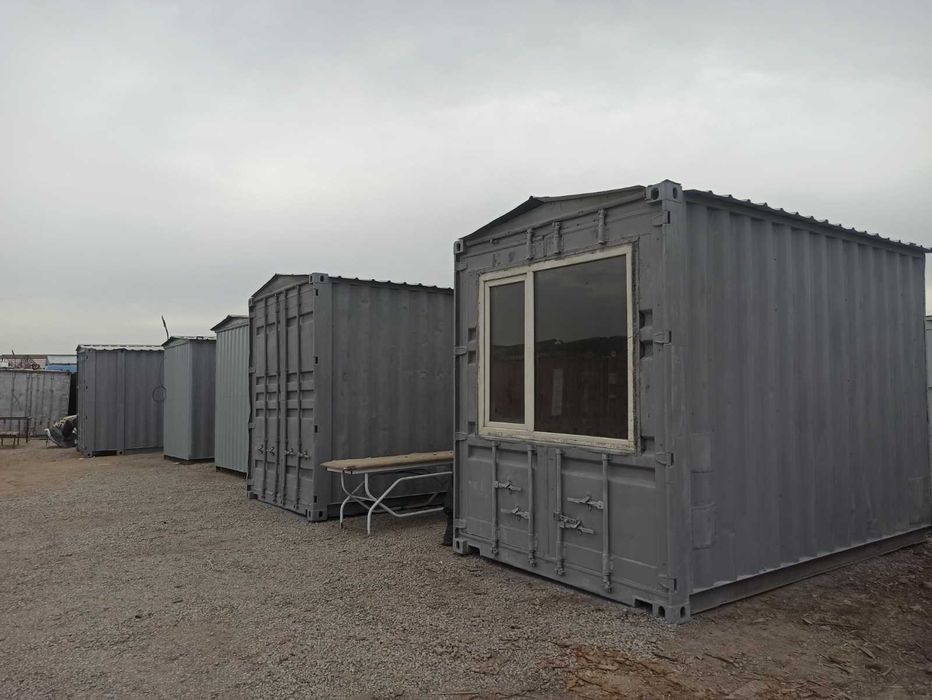 Обшитый контейнер