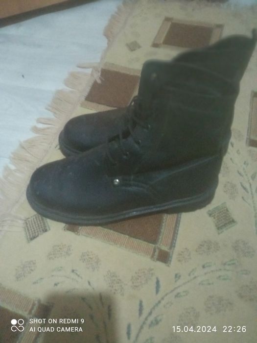 Берцы мужские утепленные