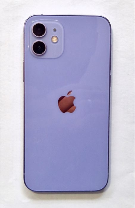 Iphone 12 64gb Purple.Като НОВ!Батерия  100%.
