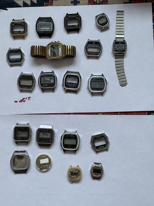 Запчасти на советские ссср часы , элеткроника