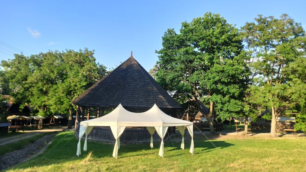 6 buc Cort 5x7 m + 2xCort 6x14m evenimente botez nunta ring dans podea