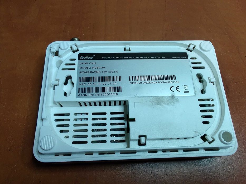 Fiberhome gpon onu hg6019a CATV FO