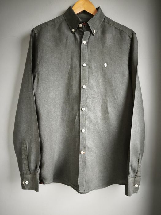 Mъжка ленена риза, размер S