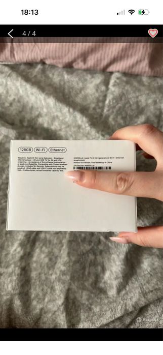 Продам Apple TV 4K WiFi ethernet