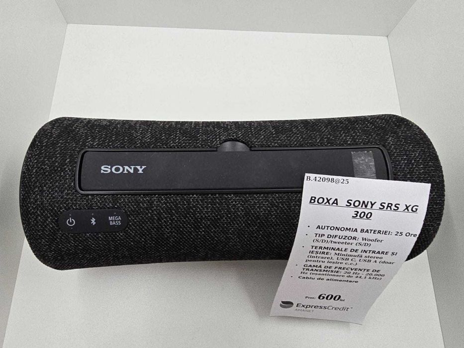 Boxa Sony SRS XG300(AG25 Belvedere B.42098)-Garantie 2 Ani!