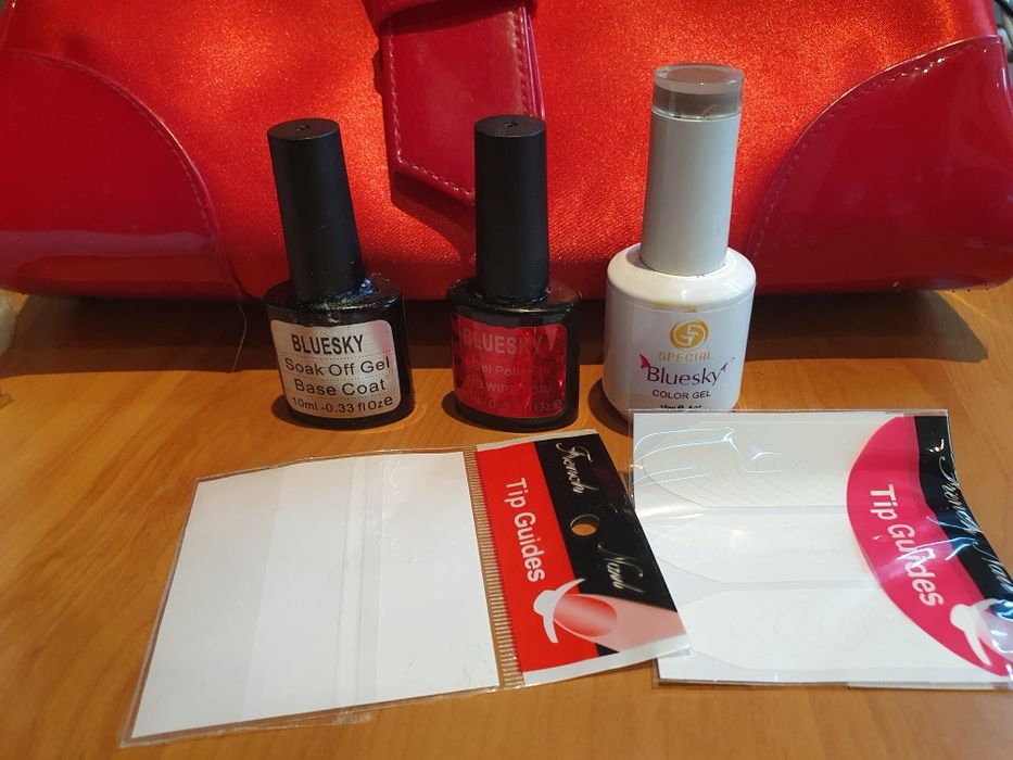 Bluescy гел лак беж+, 2 бонус.Оригинални