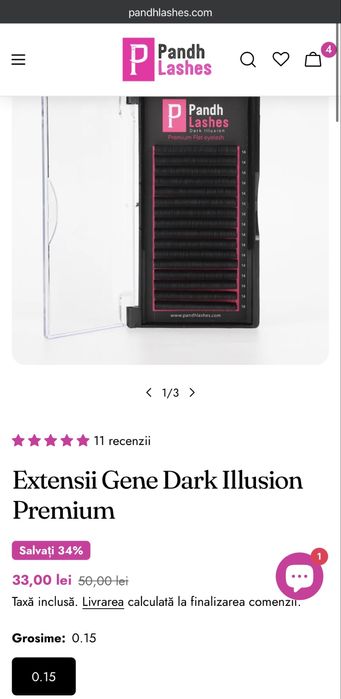 Extensii de gene PandhLashes