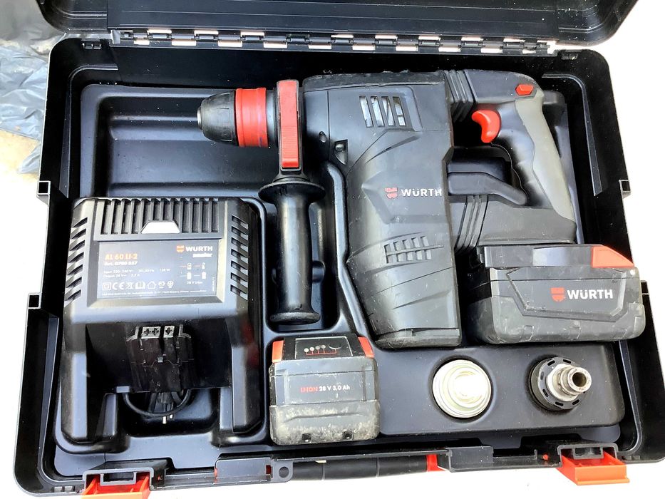 WÜRTH Лазер зелен лъч / WÜRTH Master H28-MAS Перфоратор