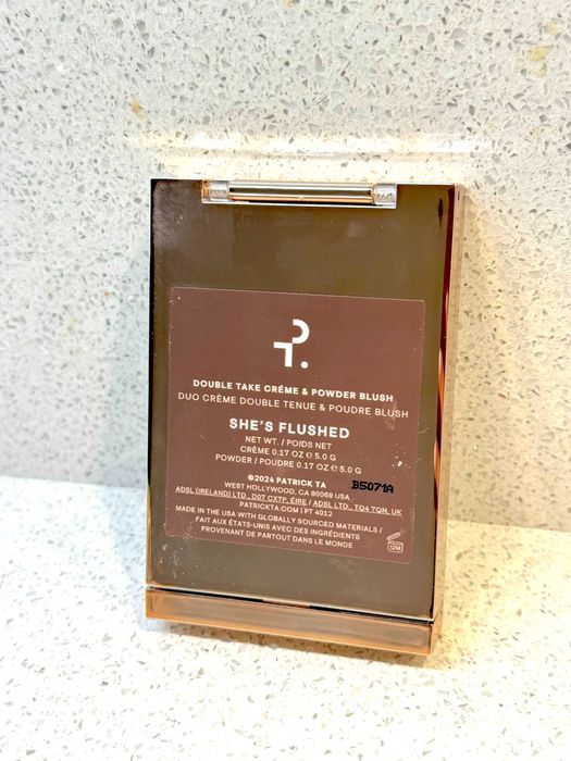 Руж Patric Ta Creme and Powder Blush Duo - She's Blushed