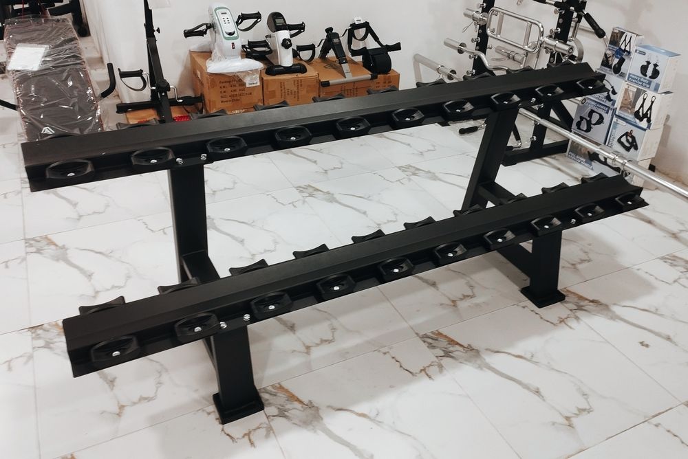 Гантел набор резиновый Axelus 2.5кг-25кг