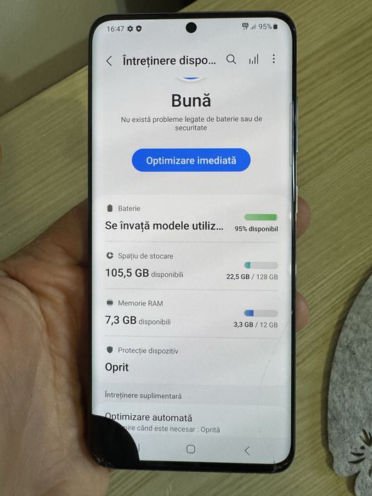 Samsung S20 5G cu ecran defect