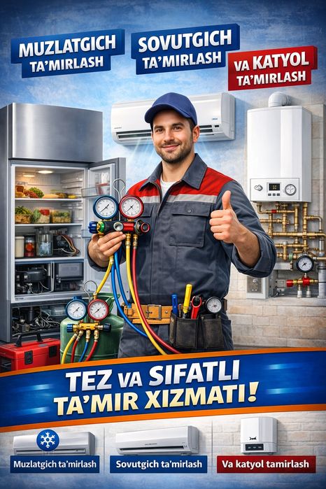 Usta santexnik barcha tok jihozi