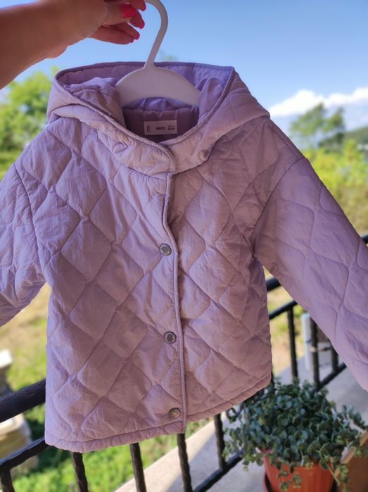 Капитонирано яке и грейка за момиче размер 2-3 години